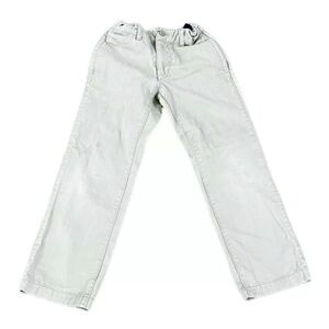 Gap Kids Boys Chino Pants Khaki Size 8 Regular Adjustable Waist